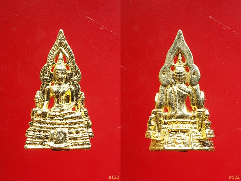 รูปหล่อพระพุทธชินราช พร้อมกล่องเดิม จัดให้ 2 องค์