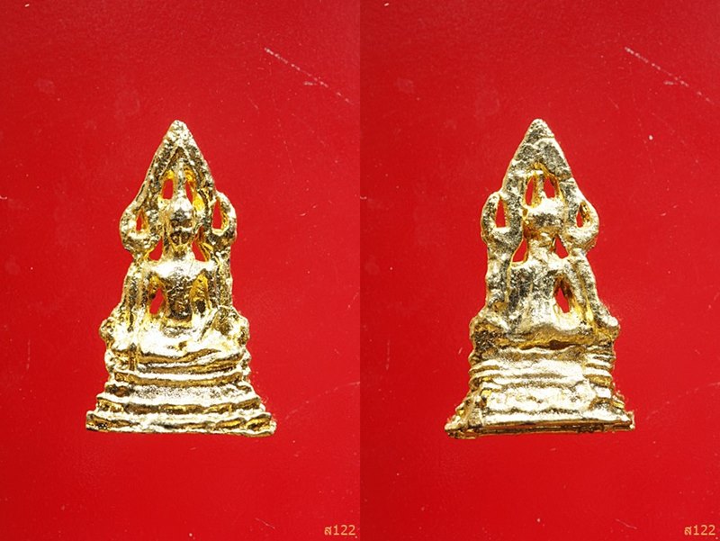 รูปหล่อพระพุทธชินราช พร้อมกล่องเดิม จัดให้ 2 องค์