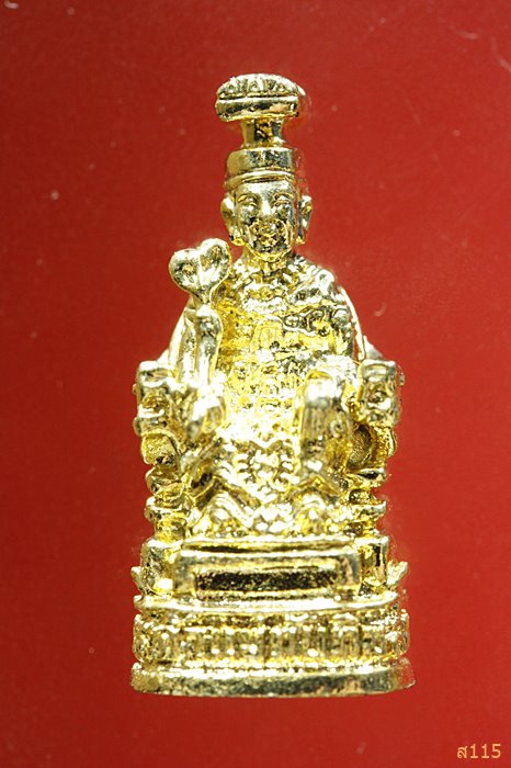 รูปหล่อเจ้าแม่ทับทิม สะพานเหลือง กรุงเทพ ปี 2536 พร้อมกล่องเดิม...../403