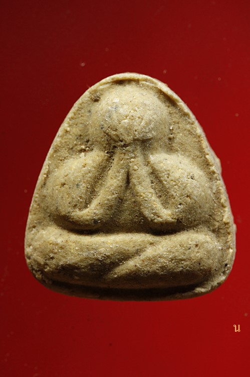 พระปิดตา ยันต์เสาร์ห้ากลับ (กลับร้ายเป็นดี) หลวงปู่นาค วัดระฆัง ปี 2500 ผสมผงเก่า-มวลสารชัด..../903