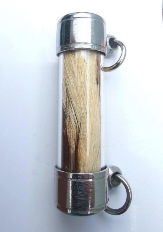 ตะกรุดหนังเสือ หลวงพ่อเปิ่น วัดบางพระ ปี 2543...รับประกันแท้1000% บูชามาเองจากวัด  ปี 254