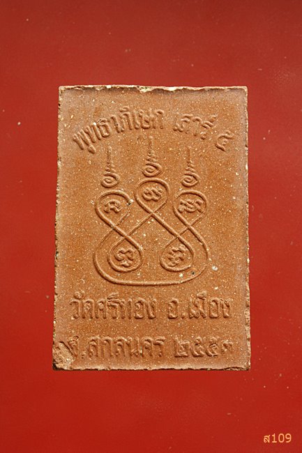 พระผงรูปเหมือนหลวงปู่ปาน วัดศรีทอง จ.สกลนคร ปี 2553