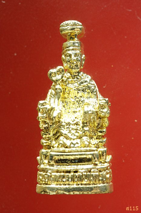 รูปหล่อเจ้าแม่ทับทิม สะพานเหลือง กรุงเทพ ปี 2536 พร้อมกล่องเดิม...../405