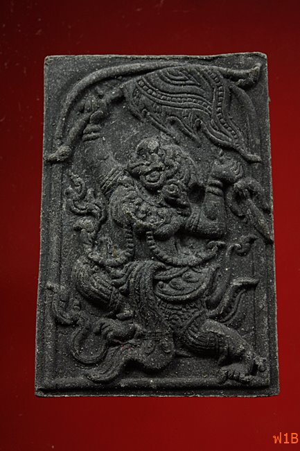 หนุมานเชิญธง ไหว้ครู 53 หลวงพ่อฟู วัดบางสมัคร ปี 2553 ตะกรุดคู่ชีวิต พร้อมซองเดิม..../7-3777