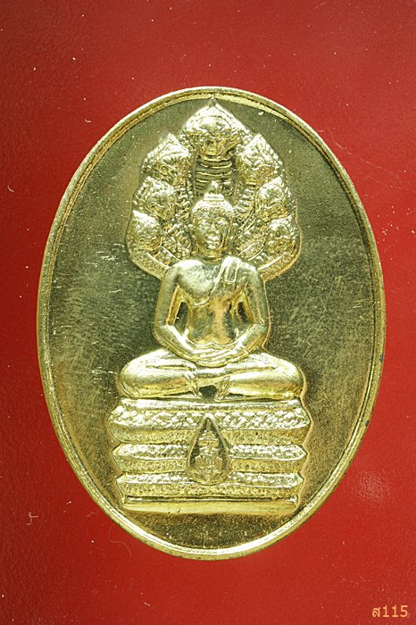 เหรียญนาคปรก สมติงสบารมี สมเด็จพระสังฆราช วัดบวร ปี 53 พร้อมกล่องเดิม...../418