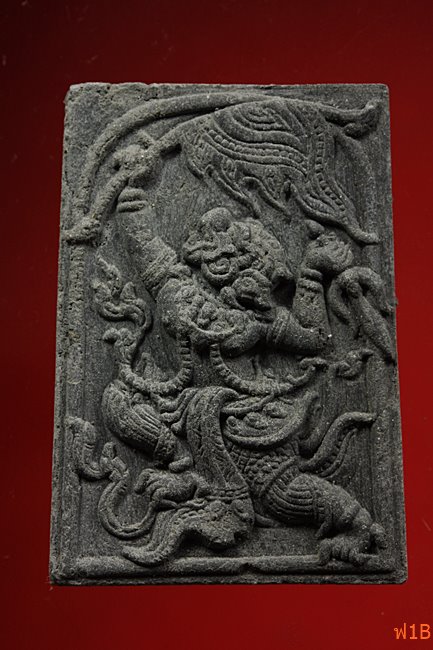 หนุมานเชิญธง ไหว้ครู 53 หลวงพ่อฟู วัดบางสมัคร ปี 2553 ตะกรุดคู่ชีวิต พร้อมซองเดิม..../21-3820