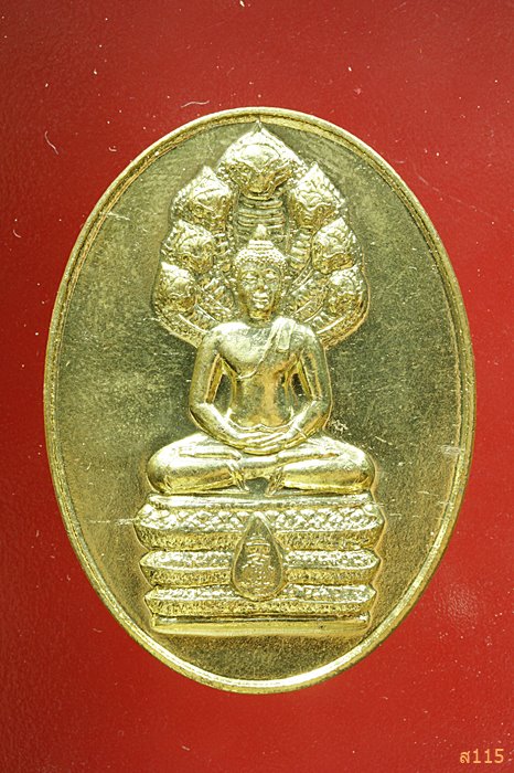 เหรียญนาคปรก สมติงสบารมี สมเด็จพระสังฆราช วัดบวร ปี 53 พร้อมกล่องเดิม...../438