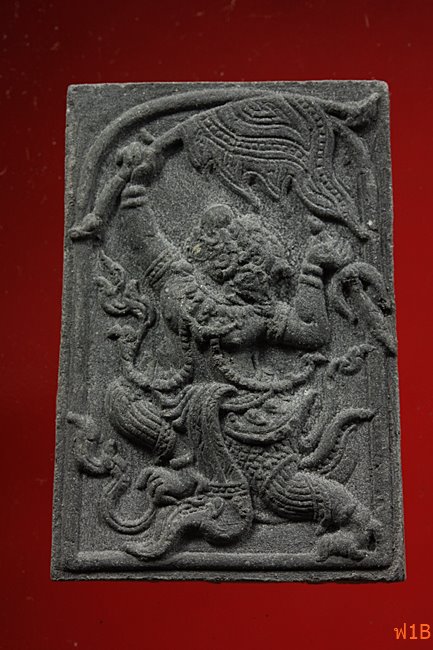 หนุมานเชิญธง ไหว้ครู 53 หลวงพ่อฟู วัดบางสมัคร ปี 2553 ตะกรุดคู่ชีวิต พร้อมซองเดิม..../9-3783