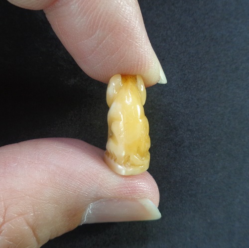 เขี้ยวเสือโปร่งฟ้าหลวงพ่อสาย วัดบางเหี้ยคลองด่าน (วัดสว่างอารมณ์) ปากคลองบางเหี้ย สวยครับ