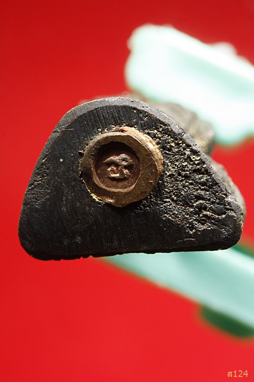 รูปหล่อหลวงพ่อบุญ วัดโบสถ์โพธิ์ทอง พร้อมกล่องเดิม