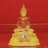 พระบูชาแก้วใส หลวงพ่อฤาษีลิงดำ หน้าตัก 3 นิ้ว สีน้ำผึ้ง กำมะยีสีน้ำตาล
