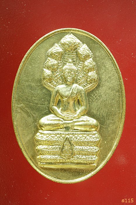 เหรียญนาคปรก สมติงสบารมี สมเด็จพระสังฆราช วัดบวร ปี 53 พร้อมกล่องเดิม...../470