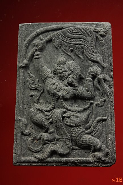 หนุมานเชิญธง ไหว้ครู 53 หลวงพ่อฟู วัดบางสมัคร ปี 2553 ตะกรุดคู่ชีวิต พร้อมซองเดิม..../22-3823