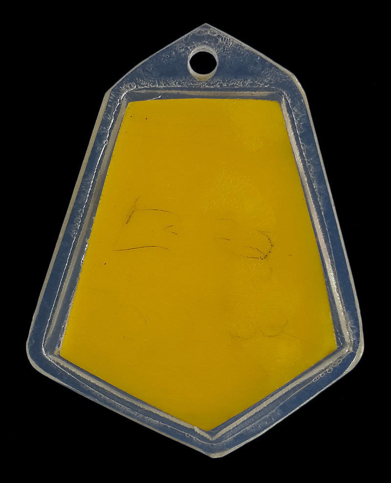 รูปถ่ายหลวงพ่อทองมา วัดสว่างทาสี จ.ร้อยเอ็ด หลังจาร 