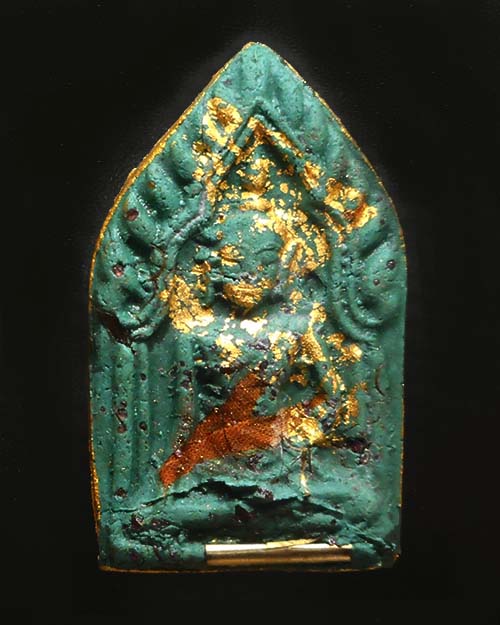  พระขุนแผนเนื้อเขียวเหนี่ยวทรัพย์ หลวงปู่ลี วัดภูผาแดง จังหวัดอุดรธานี 