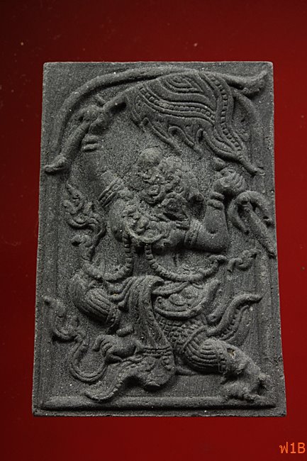 หนุมานเชิญธง ไหว้ครู 53 หลวงพ่อฟู วัดบางสมัคร ปี 2553 ตะกรุดคู่ชีวิต พร้อมซองเดิม..../15-3801