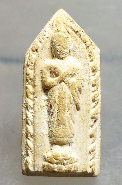 พระผงปางรำพึง วัดพระพุทธบาทสระบุรี ปี2521 ลพ.กวย ปลุกเสก