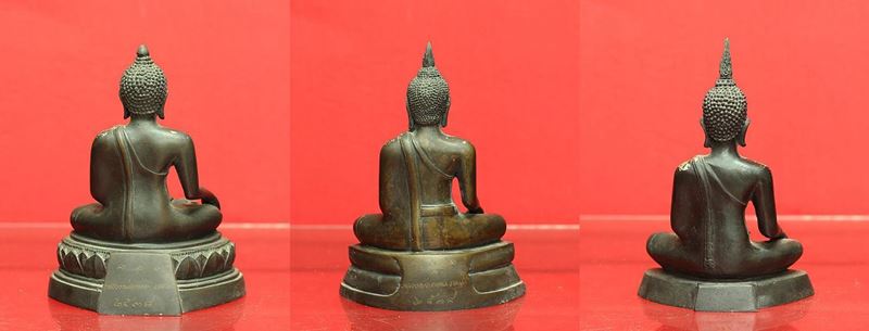 พระบูชาสามสมัย หลวงพ่อเกษม เขมโก ปี 2538