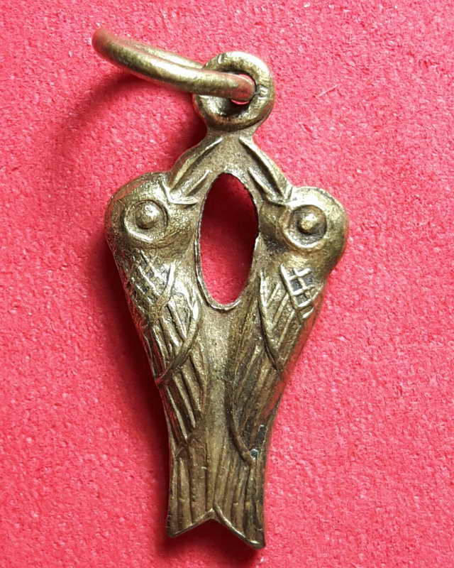 สาริกาคู่เนื้อฝาบาตร หลวงพ่อจ้อย วัดศรีอุทุมพร นครสวรรค์ (เคาะเดียวแดง)