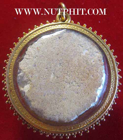 พระงบน้ำอ้อย พ.ศ.๒๔๘๔(พิธีใหญ่) วัดสุทัศน์ เลี่ยมทองประณีตศิลป์โบราณ+บัตรรับรองพระแท้*207