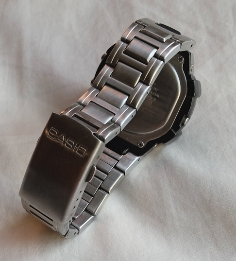 นาฬิกา CASIO EDIFICE EFA-101 หน้าฟ้า Dual Time WR100M