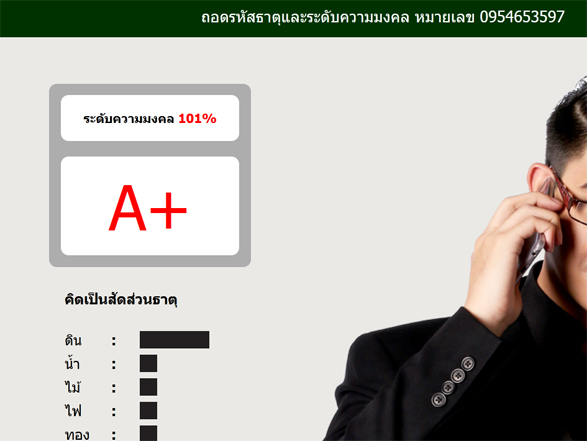 เบอร์มงคล ได้ระดับ สุดยอดเบอร์มงคล A+ เลขเศรษฐี 465 และได้ผลวิเคราะเหรียญคะแนนเต็มทุกด้าน