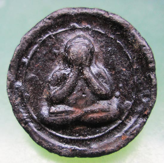 พระปิดตาหลวงพ่อสนองชาติ วัดเย็นสนิทธรรมาราม จ.กาญจนบุรี