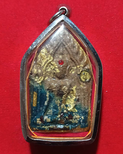  พระขุนแผนนำโชคตะกรุดทองคำ หลวงปู่ลี วัดภูผาแดง จังหวัดอุดรธานี