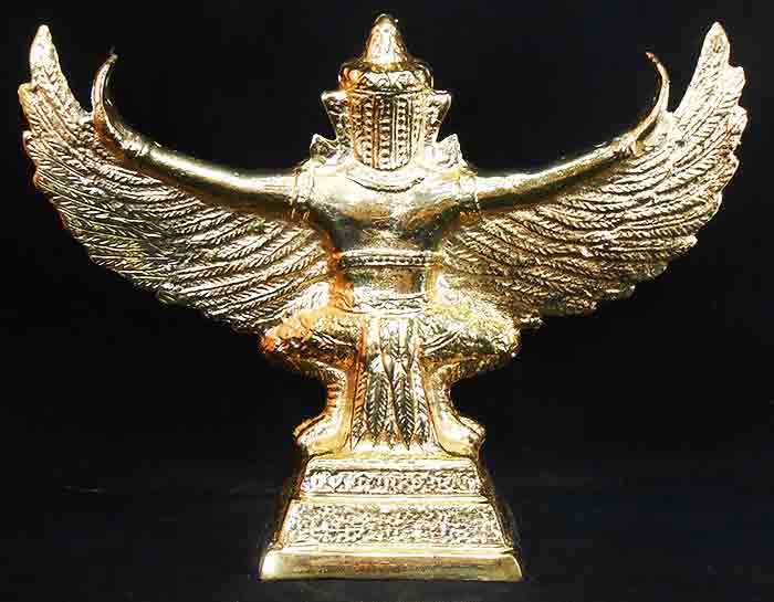 พญาครุฑกางปีกขนาดบูชา 