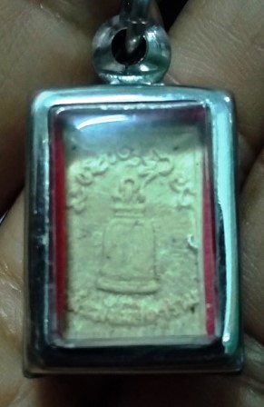 พระผงรูปเหมือน สมเด็จโต วัดรัฆัง รุ่น 122 ปี ปี37 พิมพ์เล็ก 