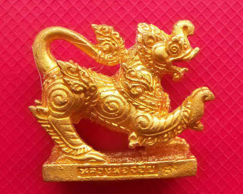 คชสีห์กะไหล่ทอง หลวงพ่อจ้อย วัดศรีอุทุมพร นครสวรรค์ปี๒๕๔๙