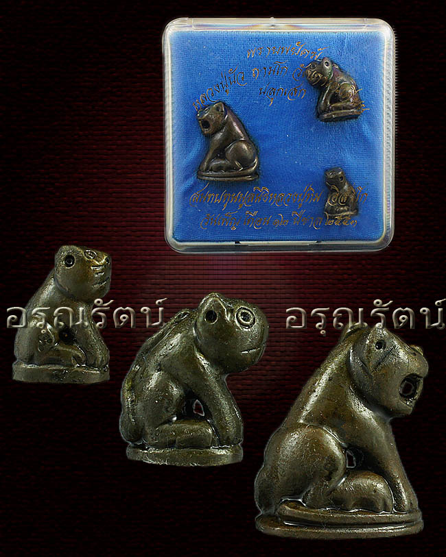 หลวงปู่บัว ถามโก พรายพยัคฆ์ ศรีบูรพา เนื้อ นวะโลหะ 