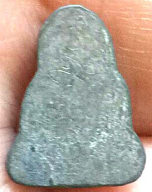 *ปิดตาข้าวตอกแตก เนื้อชิน หลังรอยจาร ท่านเจ้าคุณผล วัดหนัง ฝั่งธนฯ*