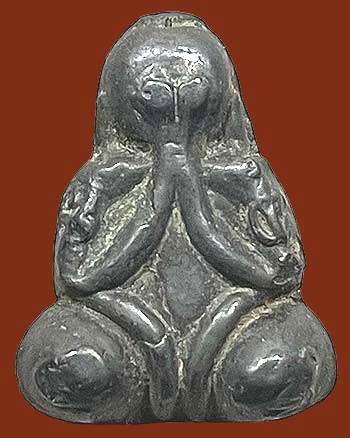 *พระปิดตาหลวงพ่อมี วัดทรงคนอง นครปฐม เนื้อเมฆพัตร ปี๒๔๖๐*