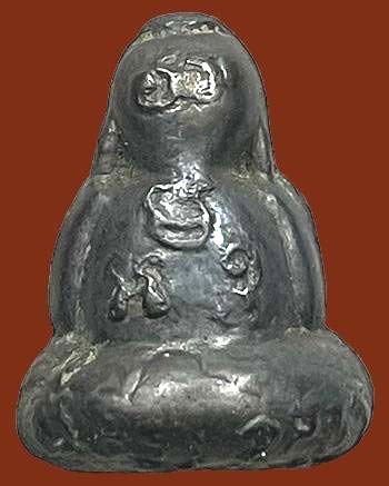 *พระปิดตาหลวงพ่อมี วัดทรงคนอง นครปฐม เนื้อเมฆพัตร ปี๒๔๖๐*