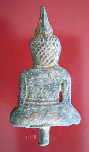 พระยอดธงอู่ทอง หลวงปู่เลิศ วัดชุมพลนิกายาราม บางปะอิน จ.อยุธยา พ.ศ.2539