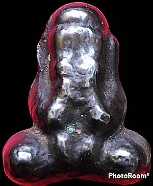 *ปิดตาสองหน้า พิมพ์จิ๋ว เนื้อเมฆพัตร หลวงพ่อเดิม วัดหนองโพ นครสวรรค์*