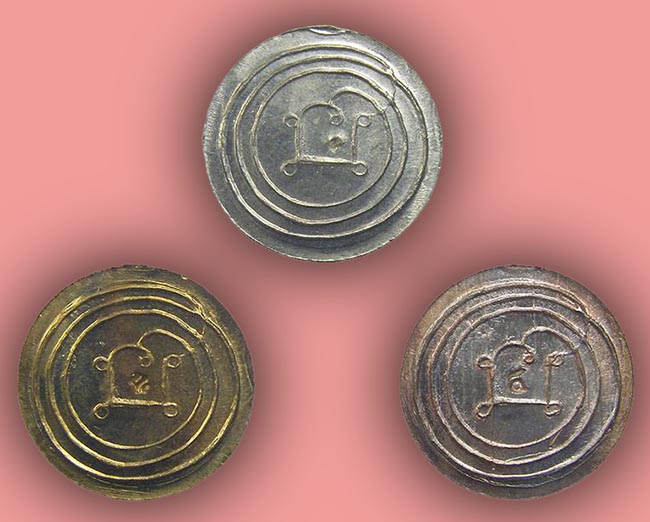 ปิดตาสามเกลอ พระอาจารย์ดิเรก วัดหนองทราบ สุพรรณบุรี ทีเดียว 3 องค์