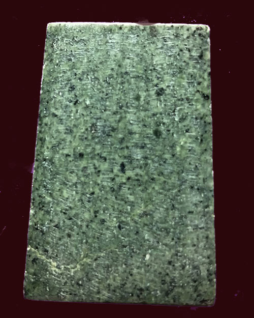 พระหินหยกพิมพ์สมเด็จ หลวงปู่ฟัก(เขาน้อยสามผาน) จังหวัดจันทบุรี  