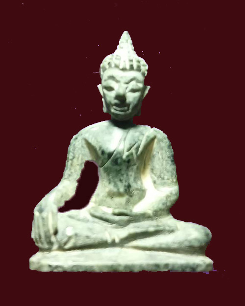 พระหินแม่น้ำโขงหลวงปู่อุ่นหล้า วัดป่าแก้วชุมพล จังหวัดสกลนคร