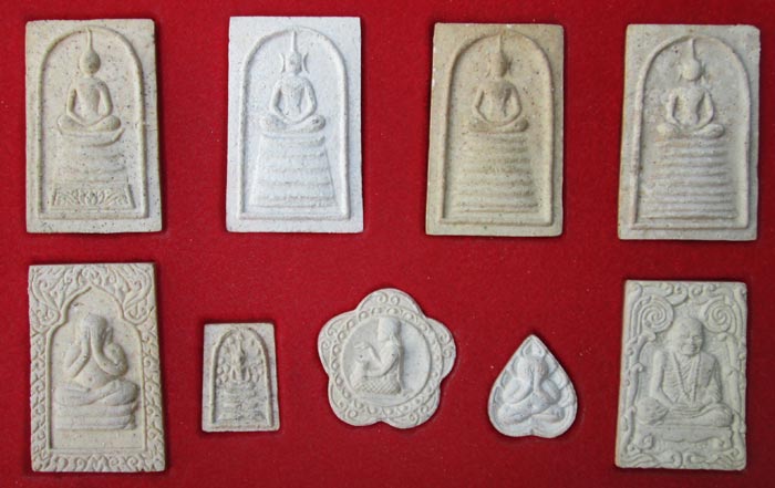 สมเด็จผงพุทธคุณทั้ง9 หลวงปู่เครื่อง วัดเทพสิงหาร อุดรธานี