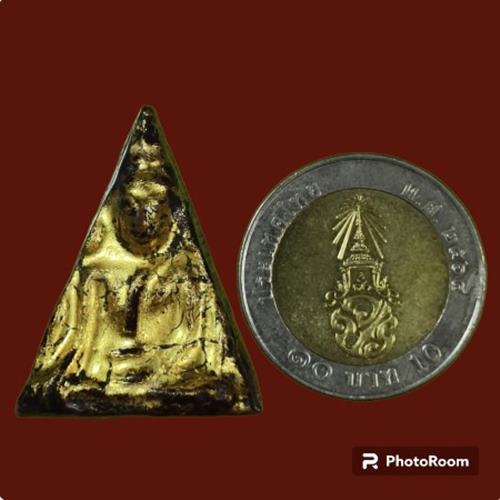 พระสมเด็จนางพญาวัดโพธิ์ ลงลักปิดทองแท้ อ.สงัด วัดโพธิ์ พ.ศ.2517 มวลสารเก่า หลวงปู่โต๊ะ ปลุกเสก