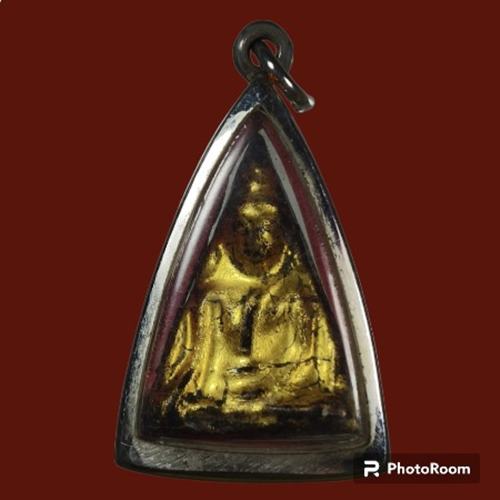 พระสมเด็จนางพญาวัดโพธิ์ ลงลักปิดทองแท้ อ.สงัด วัดโพธิ์ พ.ศ.2517 มวลสารเก่า หลวงปู่โต๊ะ ปลุกเสก