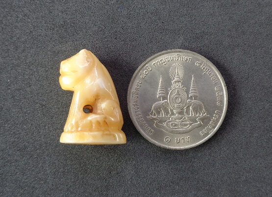 เขี้ยวเสือโปร่งฟ้าหลวงพ่อสาย วัดบางเหี้ยคลองด่าน (วัดสว่างอารมณ์) ปากคลองบางเหี้ย สวยครับ