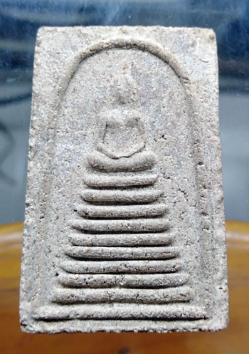 สมเด็จเก้าชั้น หลังยันต์เก่าๆ ไม่ทราบที่