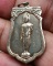 13.เหรียญเสมาฉลอง 25 พุทธศตวรรษ เนื้ออัลปาก้า พิมพ์แขนโตหลังยันต์ชิดบล็อคนิยม กระดาษแก้วเดิม พร้อมบั