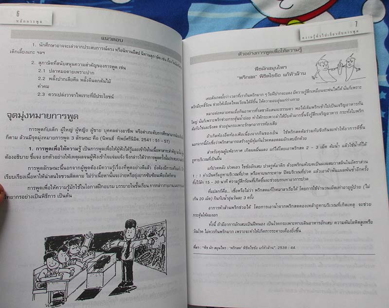  	 หนังสือ หลักการพูด