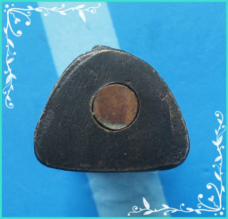 ..ลป.คำ วัดหนองแก หัวหิน พระรูปหล่อ ลอยองค์ เนื้อทองผสม รุ่น อุดเกศา..