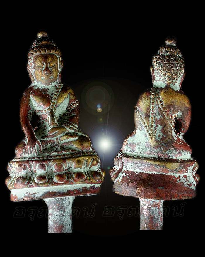 พระกริ่ง ๑๕๕ ปี พระสังฆราชแพ ช่อ นวหรคุณ ๙ องค์ เนื้อนวโลหะเต็มสูตร เททองหล่อโบราณ หมายเลข ๓๕