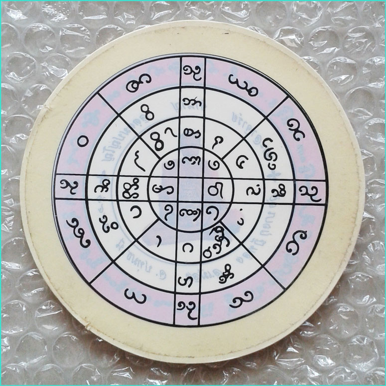 ..ลพ.ชำนาญ วัดบางกุฎีทอง สติ๊กเกอร์สี ครึ่งองค์ ติดรถ..